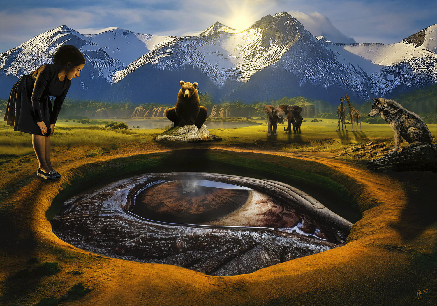 Das Auge Hans Batschauer