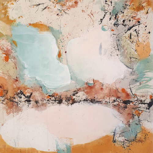 Strolling through a Dream di Susann Kasten-Jerke, Pittura in vendita su Singulart