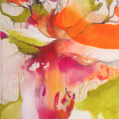 Courage Glow di Susann Kasten-Jerke, Pittura in vendita su Singulart