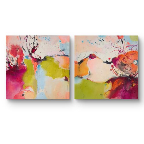 restless joy (2x40x40) by Susann Kasten-Jerke, Painting for Sale on Singulart