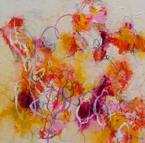 Sonnentanz I di Gerti Papesch, Pittura in vendita su Singulart