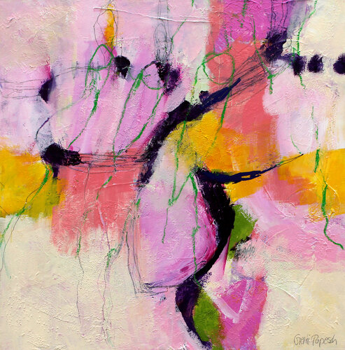 Frühlingsboten I di Gerti Papesch, Pittura in vendita su Singulart