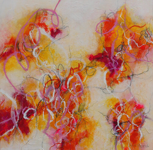 Sonnentanz II van Gerti Papesch, Schilderij te koop op Singulart