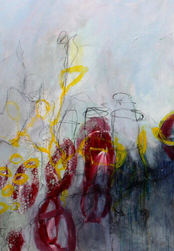 Entspanntes Schwärmen I di Gerti Papesch, Pittura in vendita su Singulart