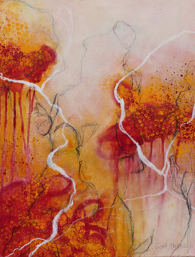 Erste Herbsttage di Gerti Papesch, Pittura in vendita su Singulart