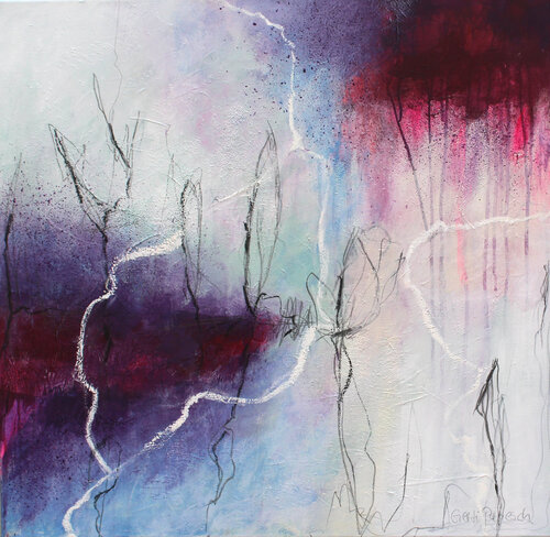 Das Geheimnis der Stille di Gerti Papesch, Pittura in vendita su Singulart