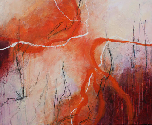 Sommergewitter I di Gerti Papesch, Pittura in vendita su Singulart