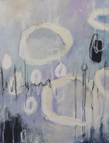 Wintermood II di Gerti Papesch, Pittura in vendita su Singulart