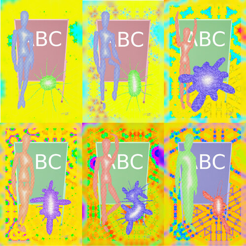 PSI ABC 6 parted Ensemble Nr. 1 van Silke Wolff, Digitaal te koop op Singulart