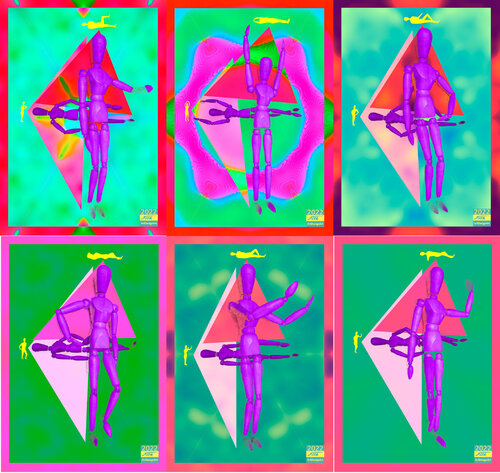 Supra Energeti, -te, -tos Emerging 6 parted Ensemble Nr. 2 van Silke Wolff, Digitaal te koop op Singulart