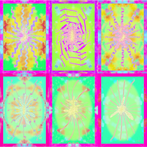 Para Climate Improve 6 parted Ensemble Nr. 2 van Silke Wolff, Digitaal te koop op Singulart