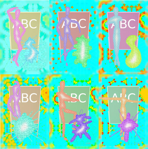 PSI ABC 6 parted Ensemble Nr. 2 van Silke Wolff, Digitaal te koop op Singulart