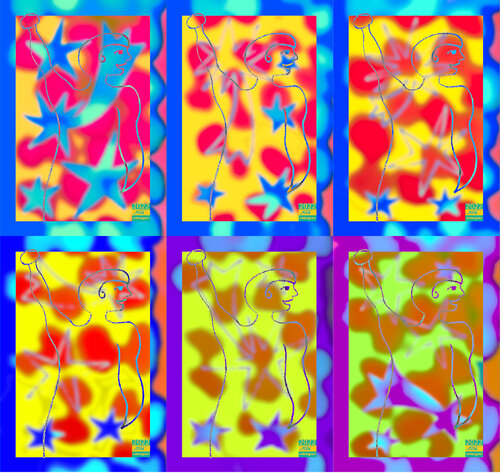 Meta Freddie M 6 parted Ensemble Nr. 3 van Silke Wolff, Digitaal te koop op Singulart