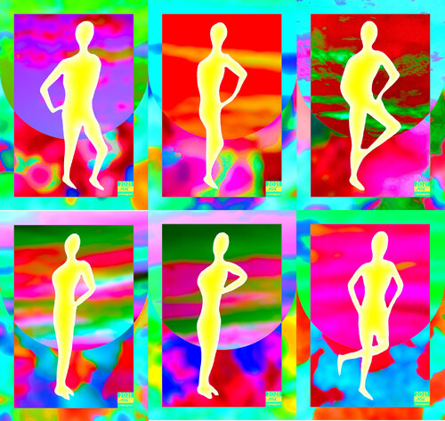 Meta Mo 6 parted Ensemble Nr. 3 van Silke Wolff, Digitaal te koop op Singulart