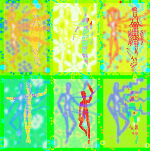 Supra Bio Ghost 6 parted Ensemble Nr. 3 van Silke Wolff, Digitaal te koop op Singulart