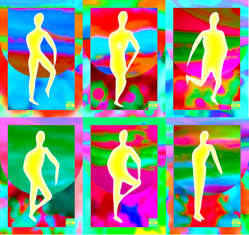 Meta Mo 6 parted Ensemble Nr. 4 van Silke Wolff, Digitaal te koop op Singulart