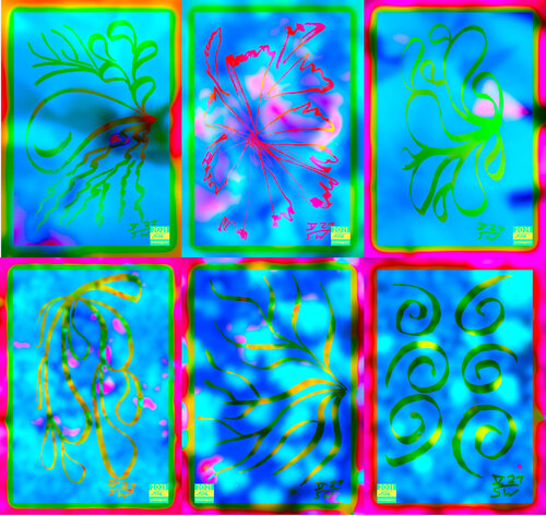 Meta Jungle 6 parted Ensemble Nr. 5 van Silke Wolff, Digitaal te koop op Singulart