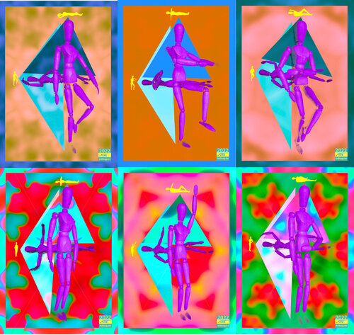 Supra Energeti, -te, -tos Emerging 6 parted Ensemble Nr. 5 van Silke Wolff, Digitaal te koop op Singulart