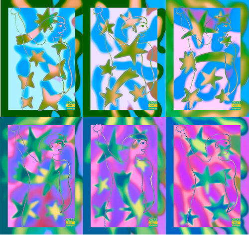 Meta Freddie M 6 parted Ensemble Nr. 6 van Silke Wolff, Digitaal te koop op Singulart