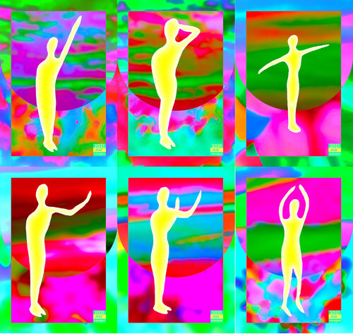 Meta Mo 6 parted Ensemble Nr. 6 van Silke Wolff, Digitaal te koop op Singulart