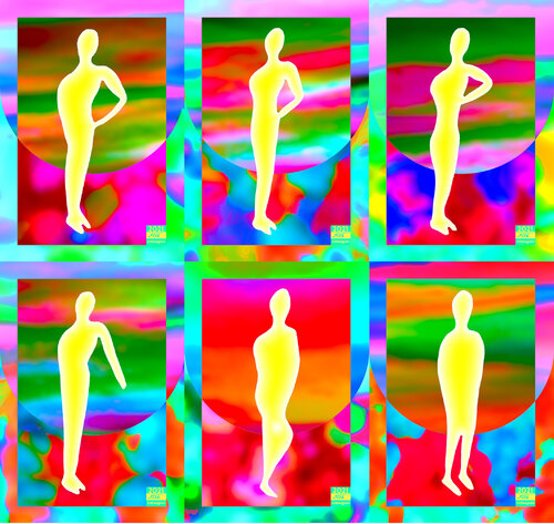 Meta Mo 6 parted Ensemble Nr. 7 van Silke Wolff, Digitaal te koop op Singulart