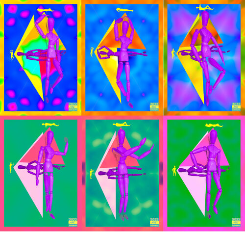 Supra Energeti, -te, -tos Emerging 6 parted Ensemble Nr. 7 van Silke Wolff, Digitaal te koop op Singulart