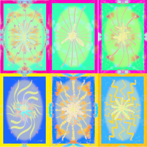 Para Climate Improve 6 parted Ensemble Nr. 7 van Silke Wolff, Digitaal te koop op Singulart