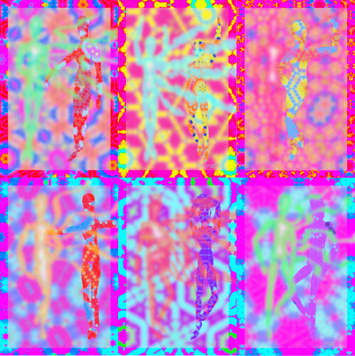 Supra Bio Ghost 6 parted Ensemble Nr. 7 van Silke Wolff, Digitaal te koop op Singulart