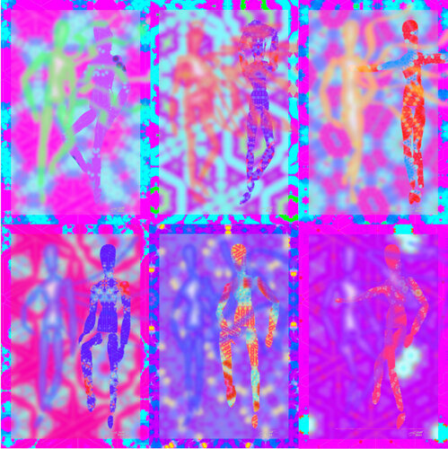 Supra Bio Ghost 6 parted Ensemble Nr. 8 van Silke Wolff, Digitaal te koop op Singulart
