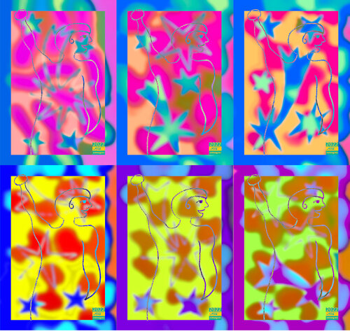 Meta Freddie M 6 parted Ensemble Nr. 9 van Silke Wolff, Digitaal te koop op Singulart