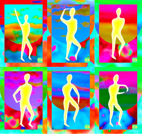 Meta Mo 6 parted Ensemble Nr. 9 van Silke Wolff, Digitaal te koop op Singulart