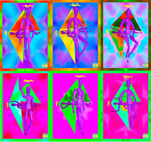 Supra Energeti, -te, -tos Emerging 6 parted Ensemble Nr. 9 van Silke Wolff, Digitaal te koop op Singulart