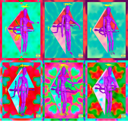 Supra Energeti, -te, -tos Emerging 6 parted Ensemble Nr. 10 van Silke Wolff, Digitaal te koop op Singulart