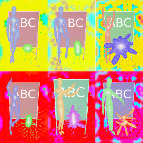 PSI ABC 6 parted Ensemble Nr. 10 van Silke Wolff, Digitaal te koop op Singulart