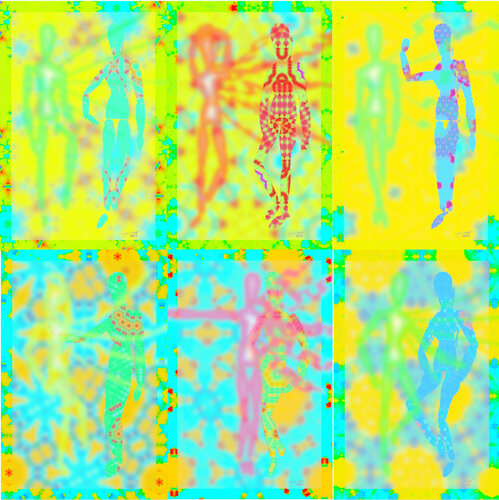 Supra Bio Ghost 6 parted Ensemble Nr. 10 van Silke Wolff, Digitaal te koop op Singulart