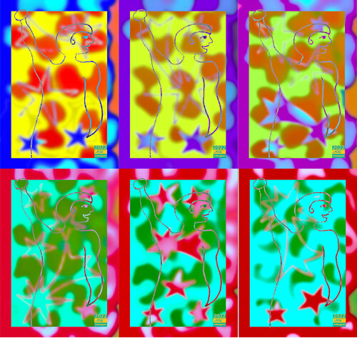 Meta Freddie M 6 parted Ensemble Nr. 11 van Silke Wolff, Digitaal te koop op Singulart