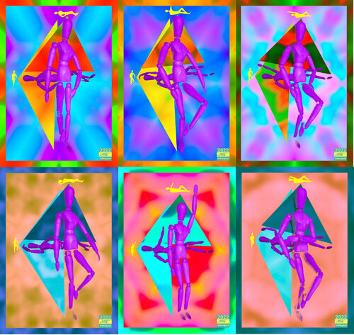 Supra Energeti, -te, -tos Emerging 6 parted Ensemble Nr. 12 van Silke Wolff, Digitaal te koop op Singulart
