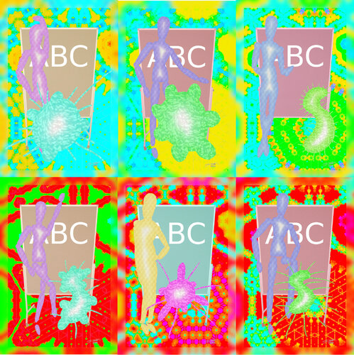 PSI ABC 6 parted Ensemble Nr. 12 van Silke Wolff, Digitaal te koop op Singulart