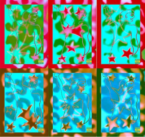 Meta Freddie M 6 parted Ensemble Nr. 13 van Silke Wolff, Digitaal te koop op Singulart
