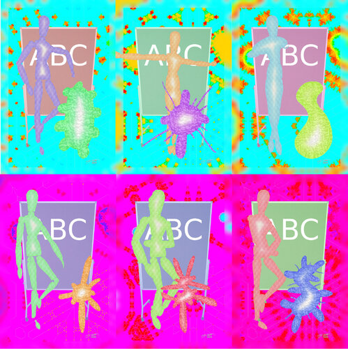 PSI ABC 6 parted Ensemble Nr. 13 van Silke Wolff, Digitaal te koop op Singulart