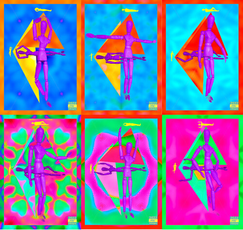 Supra Energeti, -te, -tos Emerging 6 parted Ensemble Nr. 14 van Silke Wolff, Digitaal te koop op Singulart