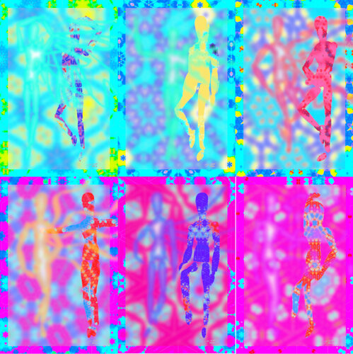 Supra Bio Ghost 6 parted Ensemble Nr. 14 van Silke Wolff, Digitaal te koop op Singulart