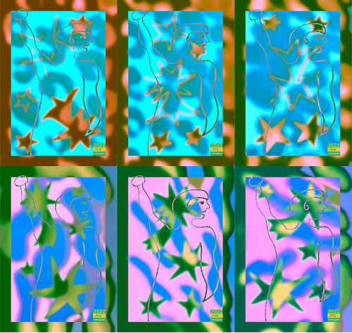 Meta Freddie M 6 parted Ensemble Nr. 15 van Silke Wolff, Digitaal te koop op Singulart