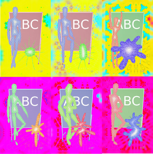 PSI ABC 6 parted Ensemble Nr. 15 van Silke Wolff, Digitaal te koop op Singulart