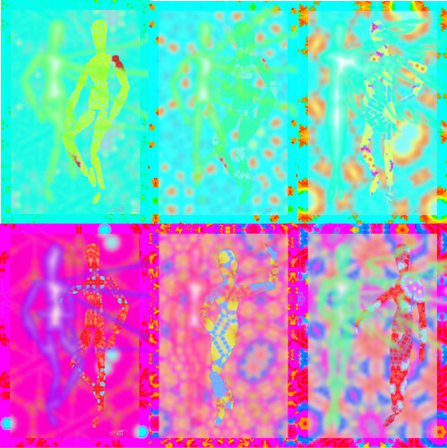 Supra Bio Ghost 6 parted Ensemble Nr. 15 van Silke Wolff, Digitaal te koop op Singulart