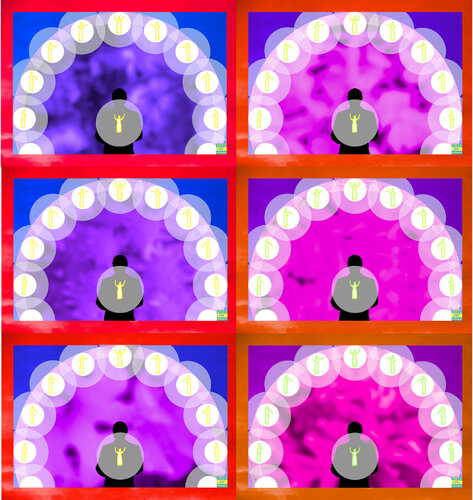 Supra Aura Brighten Up 6 parted Ensemble Nr. 5 van Silke Wolff, Digitaal te koop op Singulart