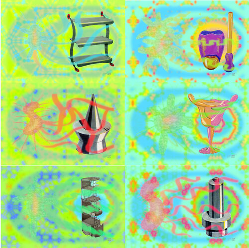 PSI Thing 6 parted Ensemble Nr. 8 van Silke Wolff, Digitaal te koop op Singulart