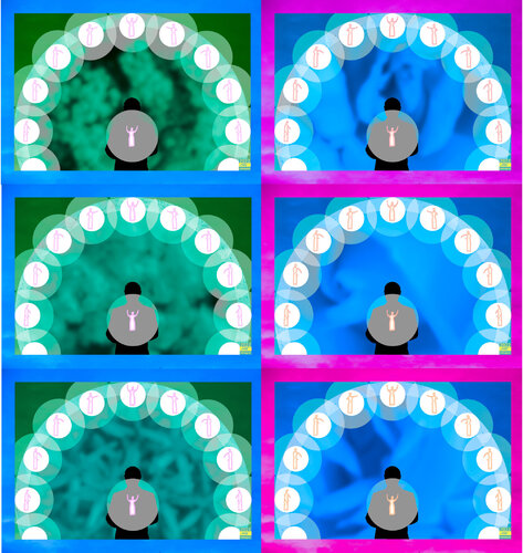 Supra Aura Brighten Up 6 parted Ensemble Nr. 10 van Silke Wolff, Digitaal te koop op Singulart