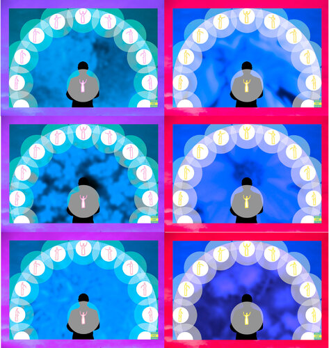 Supra Aura Brighten Up 6 parted Ensemble Nr. 11 van Silke Wolff, Digitaal te koop op Singulart