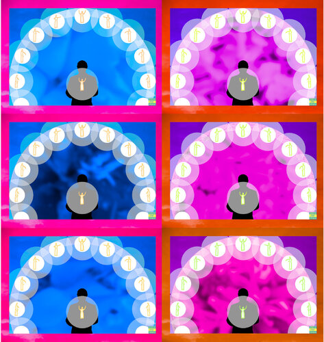 Supra Aura Brighten Up 6 parted Ensemble Nr. 12 van Silke Wolff, Digitaal te koop op Singulart